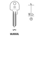 Afbeelding van Silca Cilindersleutel staal UL055XL