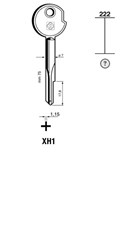Afbeelding van Silca Stersleutel ijzer XH1