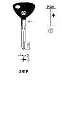 Afbeelding van Silca Stersleutel ijzer XN1P