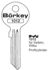 Afbeelding van Borkey 1012 Cilindersleutel voor WILKA VAD.NS