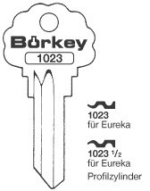 Afbeelding van Borkey 1023 Cilindersleutel voor EUREKA
