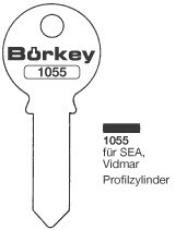 Afbeelding van Borkey 1055 Cilindersleutel voor SEA NS