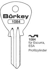 Afbeelding van Borkey 1084 Cilindersleutel voor ESCURRA, ESA