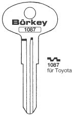 Afbeelding van Borkey 1087 Cilindersleutel voor TOYOTA
