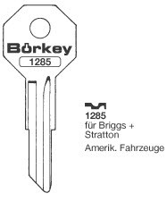 Afbeelding van Borkey 1285 Cilindersleutel voor  BRIGGS + STR.
