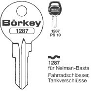 Afbeelding van Borkey 1287 Cilindersleutel voor NEIMAN