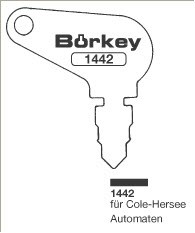 Afbeelding van Borkey 1442 Cilindersleutel voor COLE HERSEE