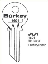 Afbeelding van Borkey 1601 Cilindersleutel voor IVANA