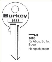 Afbeelding van Borkey 1688 Cilindersleutel voor BUGA