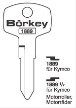 Afbeelding van Borkey 1889 Cilindersleutel voor KYMCO