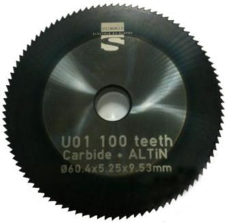 Afbeelding van Cilinderfrees Unocode U01W ALTin coating (100 tands)