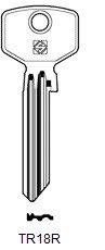 Afbeelding van Silca Cilindersleutel staal TR18R