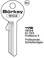 Afbeelding van Borkey 1913 Cilindersleutel voor CES (XPS)