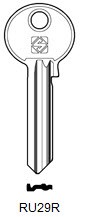 Afbeelding van Silca Cilindersleutel staal RU29R