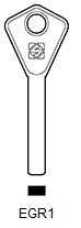 Afbeelding van Silca Cilindersleutel nikkel EGR1