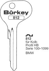 Afbeelding van Borkey 812 Cilindersleutel voor KOLB HB, BMW