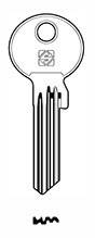 Afbeelding van Silca Cilindersleutel staal GR9R-3