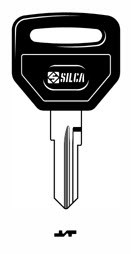 Afbeelding van Silca Autosleutel plastic kop brass LF21RCP