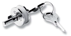 Afbeelding van SISO glasdeurcilinder C409 schuif incl 2 sleutels