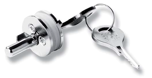 Afbeelding van SISO glasdeurcilinder C409 schuif KA 2331 incl 2 sleutels