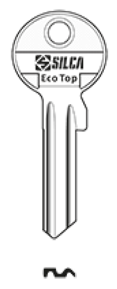 Afbeelding van Silca Cilindersleutel ECOTOP CE2XST (50st)