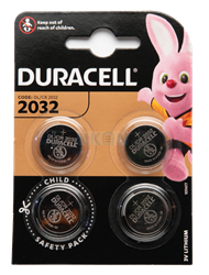 Afbeelding van Duracell batterij CR2032 - 3V (4 stuks)