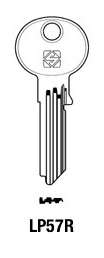 Afbeelding van Silca Cilindersleutel staal LP57R voordeel 120 stuks