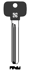 Afbeelding van Silca Banensleutel nikkel MTK15RPX