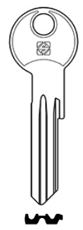 Afbeelding van Silca cilindersleutel staal RC25R