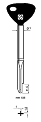 Afbeelding van Silca Stersleutel ijzer XY6P