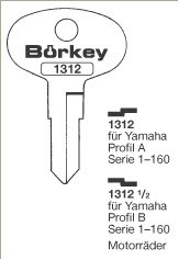 Afbeelding van Borkey 1312½ Cilindersleutel voor YAMAHA/PR. B