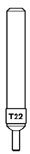 Afbeelding van Silca taster T22 MTX Evo/Pro D739974ZB