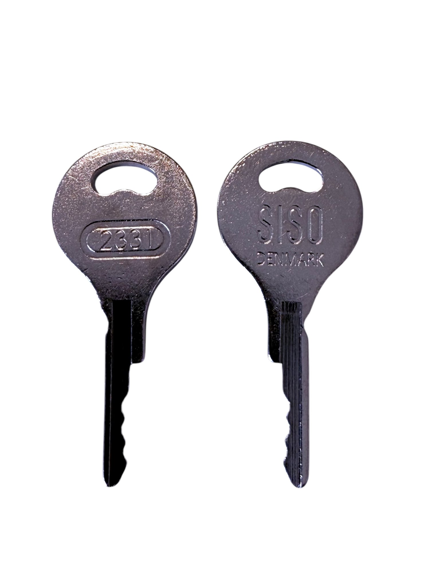 Afbeelding van SISO cilindersleutel brass voor slot C409 code 2331