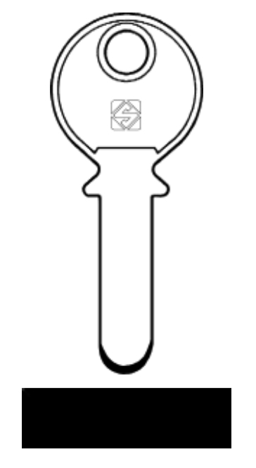 Afbeelding van Silca Boringsleutel brass KA2
