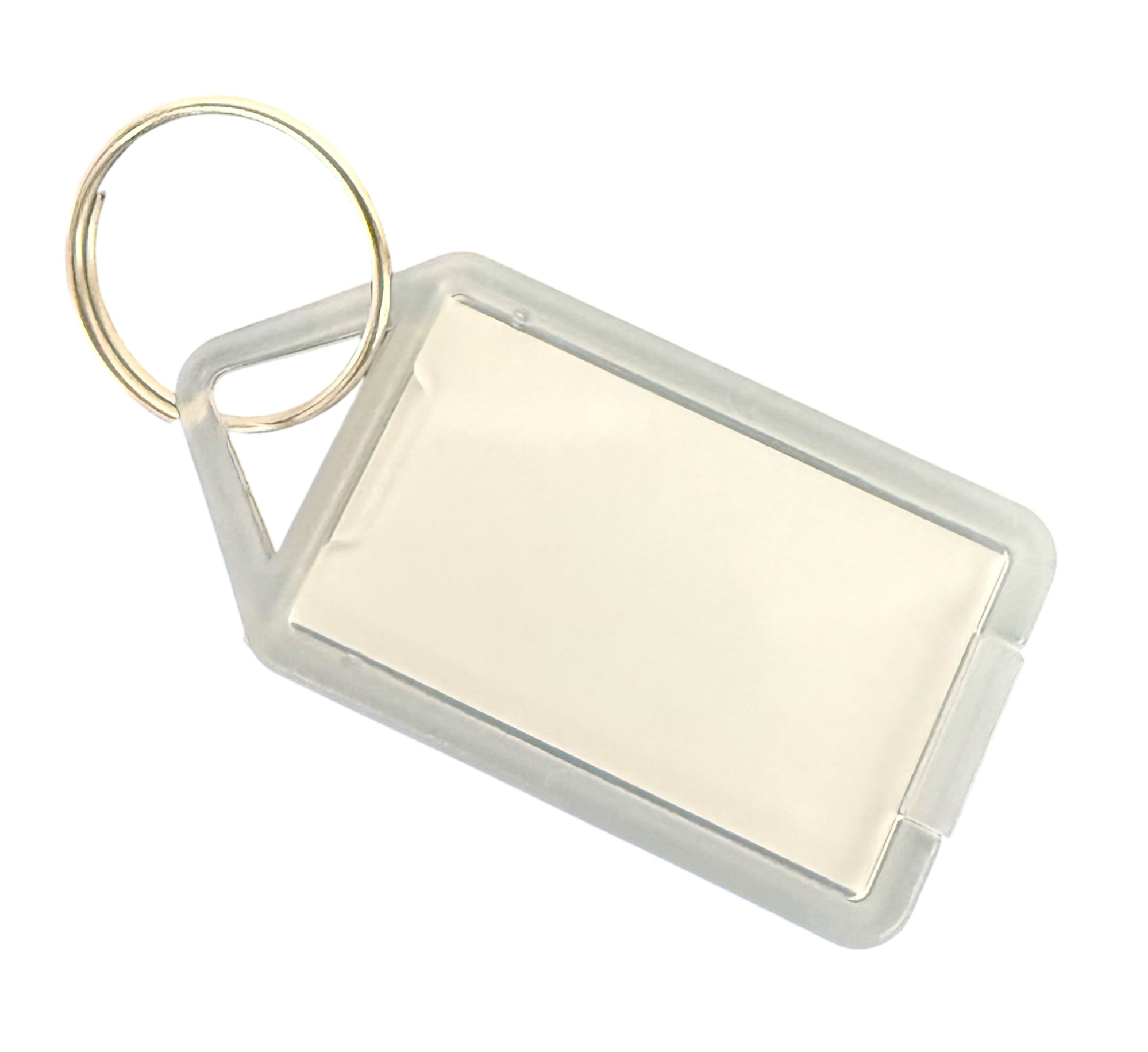 Afbeelding van Labels met klep transparant - 40x25 (50 stuks)