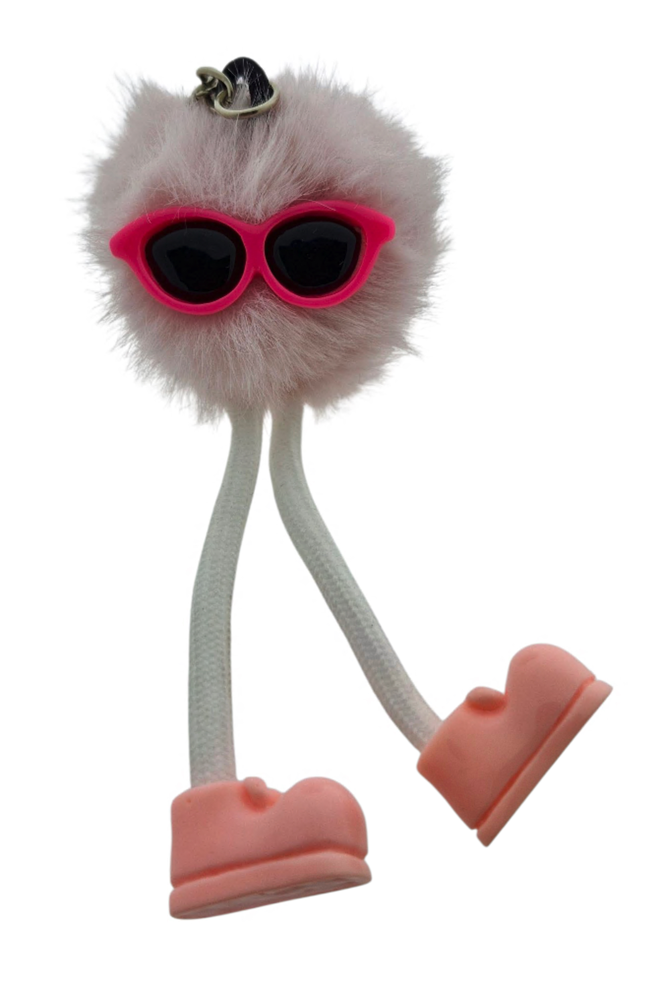 Afbeelding van Sleutelhanger Cool Wollie long leg roze (10 stuks)