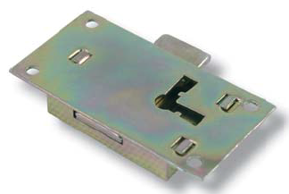 Afbeelding van SISO oplegslot Afric YZP 51x26mm 10KD incl 2 sleutels