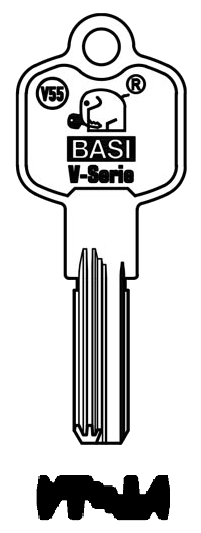 Afbeelding van Basi sleutel V55
