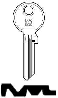 Afbeelding van Silca Cilindersleutel staal EV103X-10