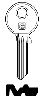 Afbeelding van Silca Cilindersleutel staal CE10R