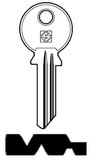 Afbeelding van Silca Cilindersleutel staal ZE58