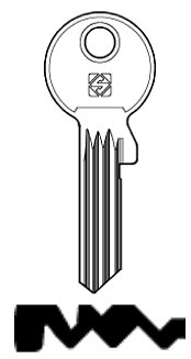 Afbeelding van Silca Cilindersleutel staal GE52X
