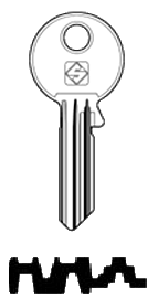 Afbeelding van Silca Cilindersleutel staal TO37