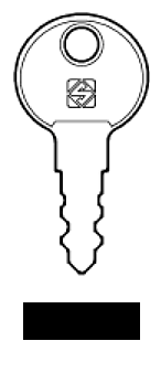 Afbeelding van Silca Cilindersleutel staal BUR48