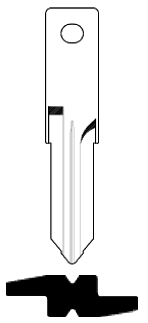Afbeelding van Silca Autosleutel losse baard staal VAC102-AI