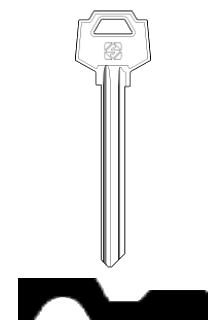 Afbeelding van Silca Cilindersleutel staal FAC1R