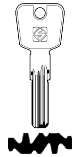 Afbeelding van Silca Boringsleutel brass TN32