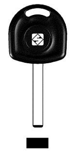 Afbeelding van Silca Transpondersleutel nikkel HU100T12