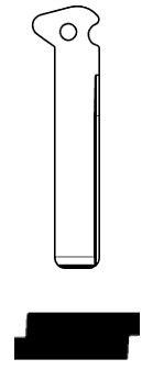 Afbeelding van Silca Banensleutel nikkel HU85RT