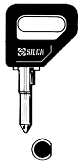 Afbeelding van Silca Autosleutel plastic kop brass NE33SP